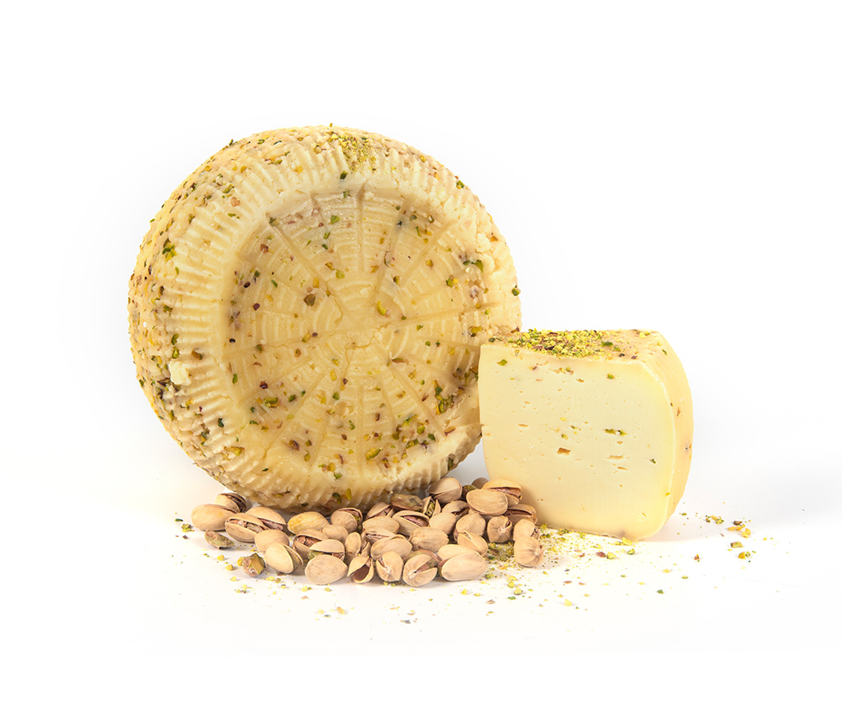 FORMAGGIO PUGLIESE - La Caciotta Stracchinata con Pistacchio – Caseificio La Valle