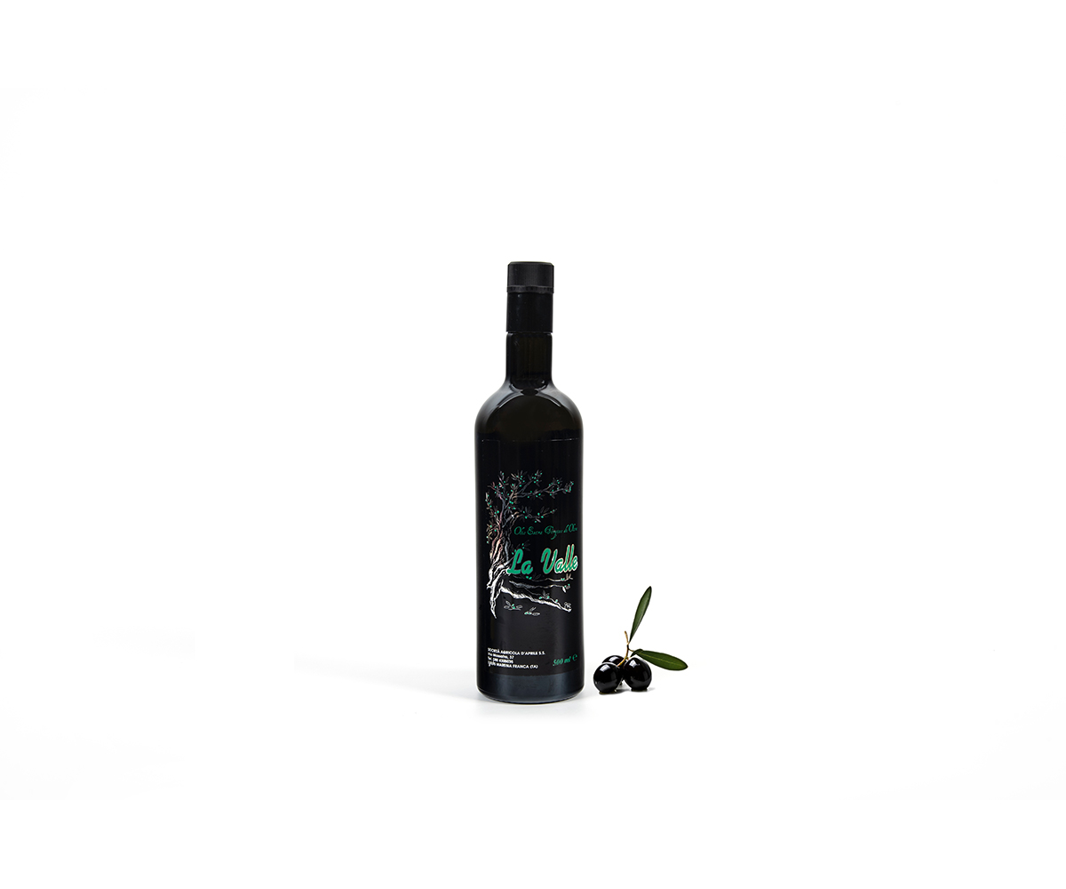Olio Extra Vergine di Oliva Pugliese- Bottiglia 500 Ml.
