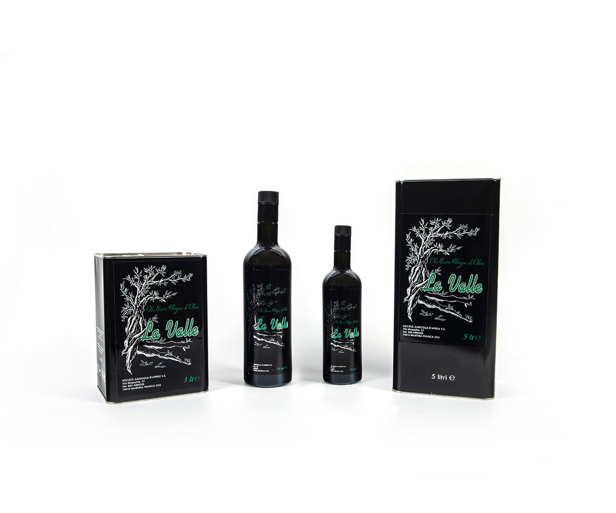 Olio Extra Vergine di Oliva Pugliese - Caseificio La Valle