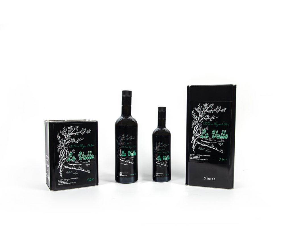 Olio Extra Vergine di Oliva Pugliese - Caseificio La Valle