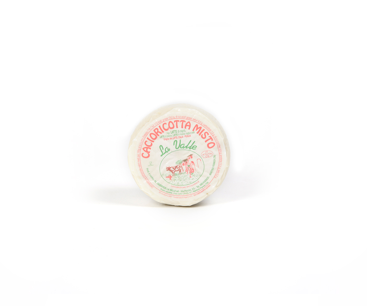 Vendita online Cacioricotta Pugliese Misto Mucca,Pecora,Capra Vendita online Cacioricotta Pugliese Misto Mucca,Pecora,Capra – Caseificio La Valle
