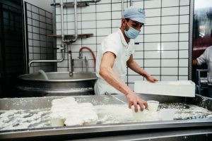 Produzione della ricotta